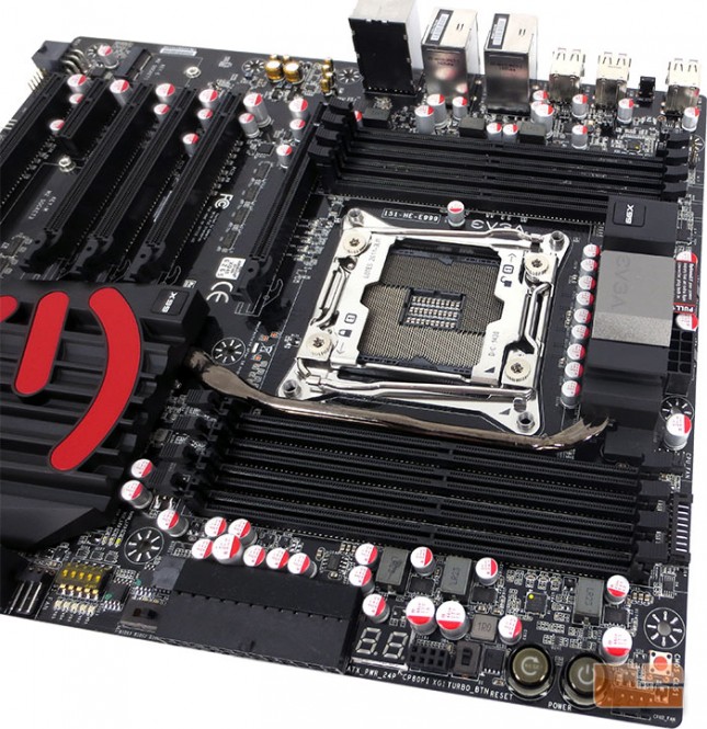 EVGA X99 Classified Intel X99 Motherboard Layout