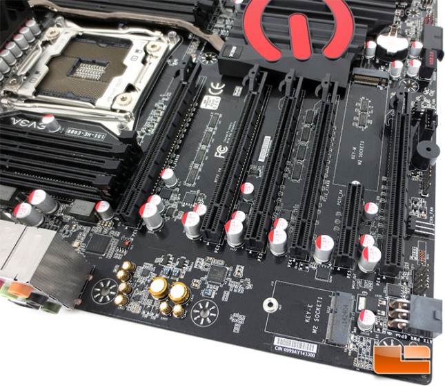 EVGA X99 Classified Intel X99 Motherboard Layout