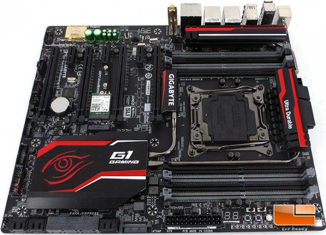 GIGABYTE X99 Gaming G1 WiFi Layout