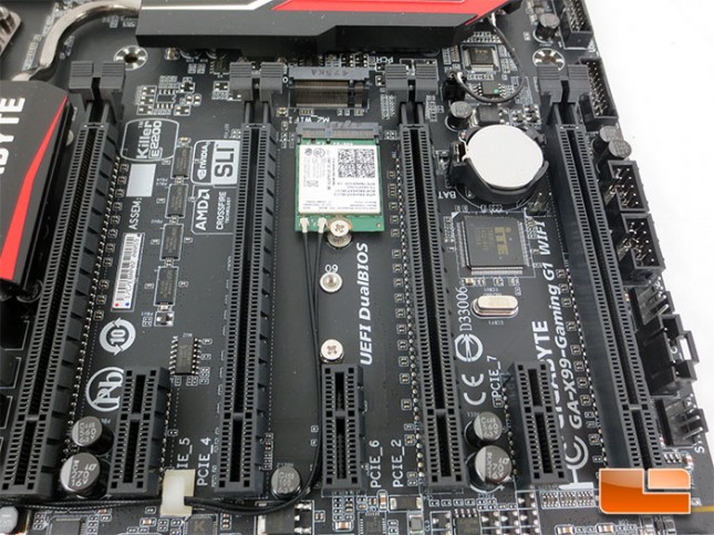 GIGABYTE X99 Gaming G1 WiFi Layout