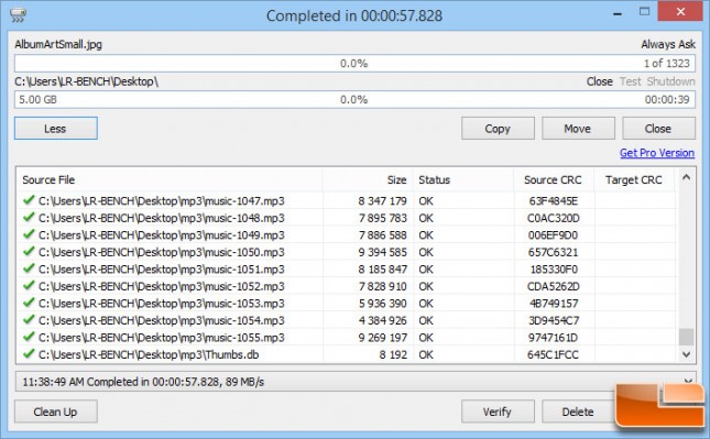 SanDisk Ultra II File Copy