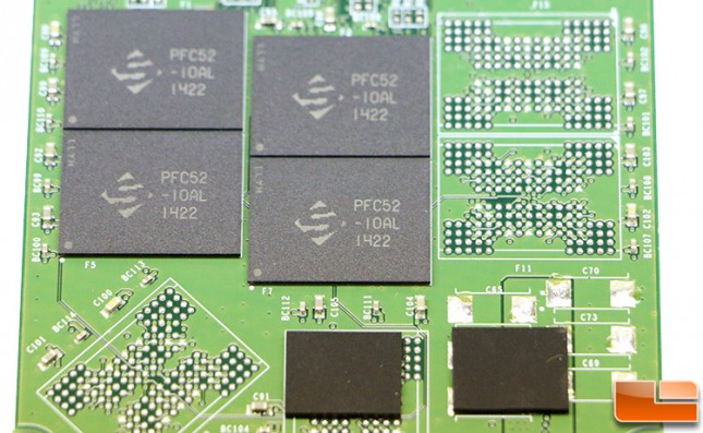 Transcend SSD370 PCB MLC NAND Flash