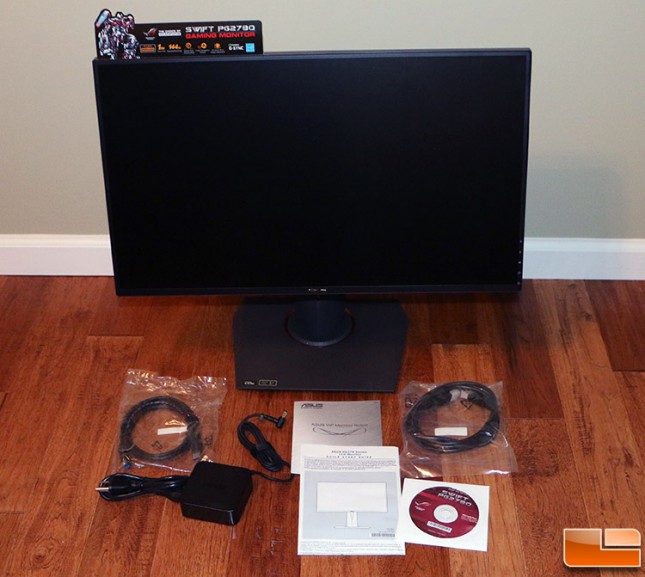 ASUS ROG Swift PG278Q Gaming Monitor Accessories