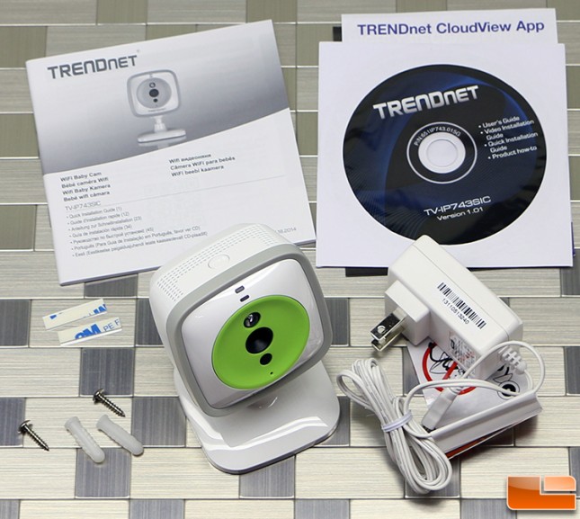 TRENDnet WiFi Baby Cam Acccessory Bundle