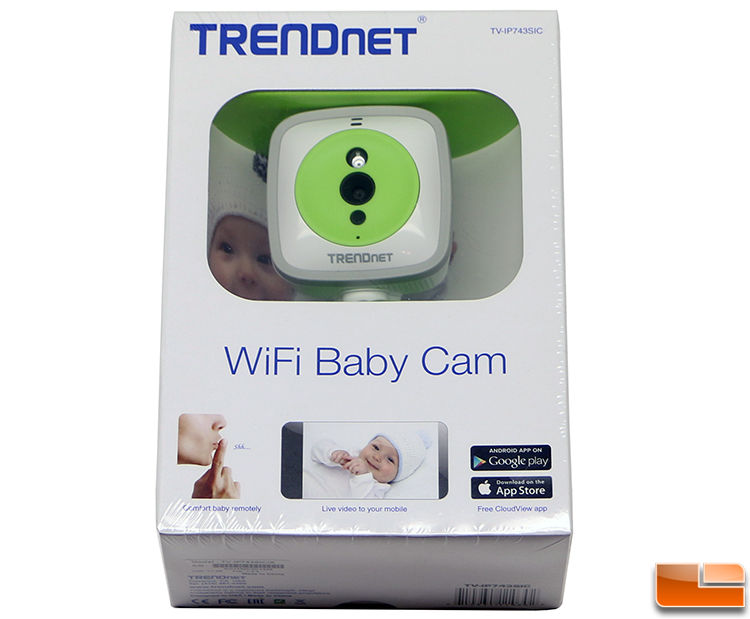 Baby cam WiFi HD - TRENDnet TV-IP745SIC