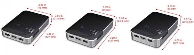 My Passport Wireless Dimensions