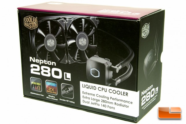 Cooler Master Nepton 280L Box Front