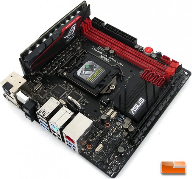 ASUS Maximus VII Impact Motherboard Layout