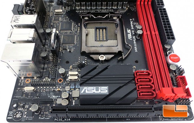 ASUS Maximus VII Impact Motherboard Layout