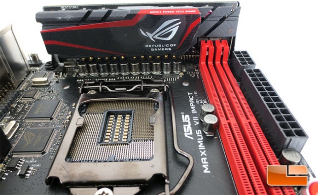 ASUS Maximus VII Impact Motherboard Layout