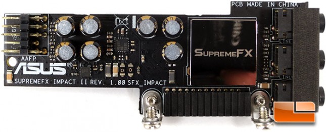 ASUS Maximus VII Impact SupremeFX Audio
