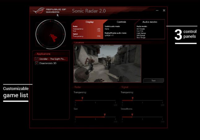 ASUS Sonic Radar