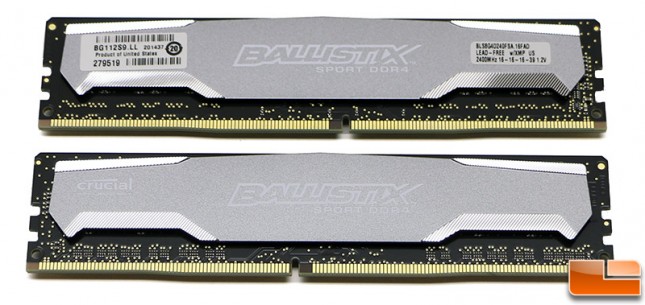 Crucial Ballistix Sport DDR4 Memory
