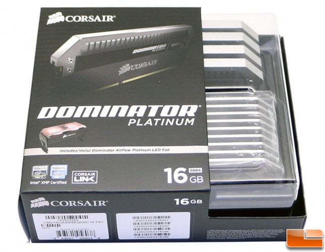 Corsair Dominator Platinum DDR4 3200MHz Memory Kit