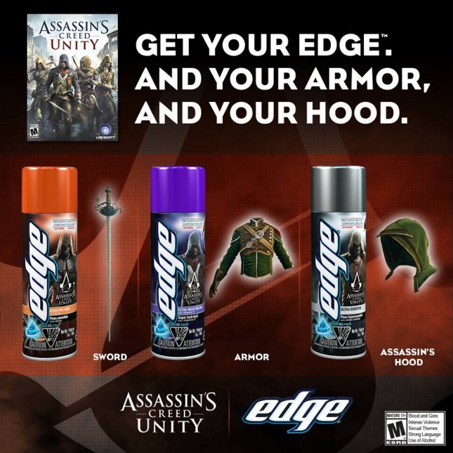 Assassins Creed Edge Gel