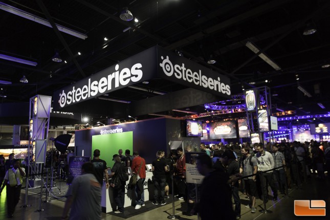 BlizzCon SteelSeries Booth