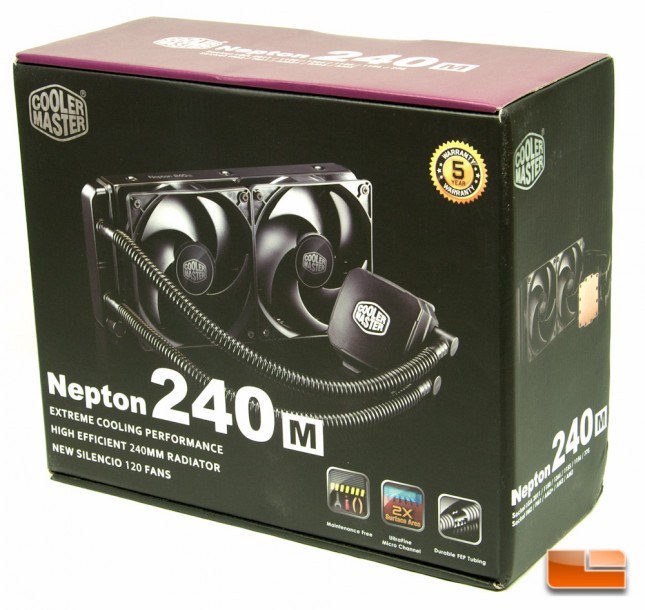 Cooler Master Nepton 240M Box Front