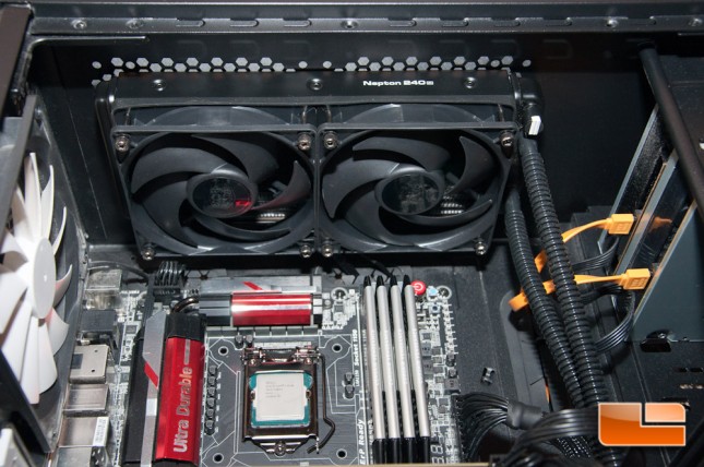 Cooler Master Nepton 240M Radiator Mounted