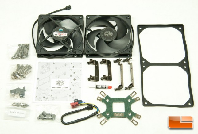 Cooler Master Nepton 240M Accessories
