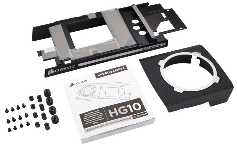 Regeneration struktur finansiere Corsair Hydro Series HG10 GPU Liquid Cooling Bracket Released - Legit  Reviews