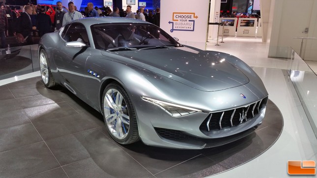 Maserati Alfieri Concept Front