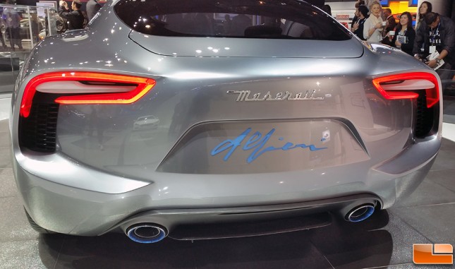 Maserati Alfieri Concept Back