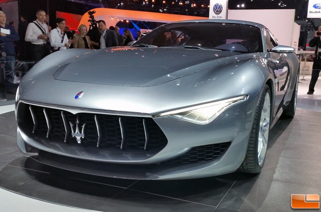 Maserati Alfieri Concept Front