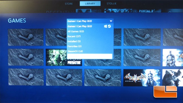 SteamOS In Home Streaming