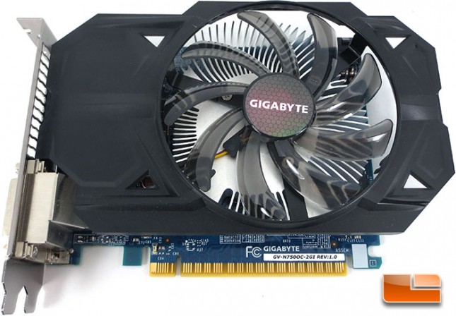 GIGABYTE GTX750 OC 2GB Graphics Card GV-N750OC-2GI