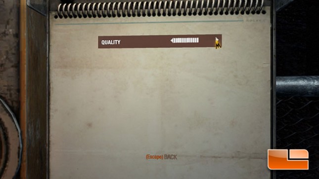 Metro Last Light SteamOS Graphics Settings