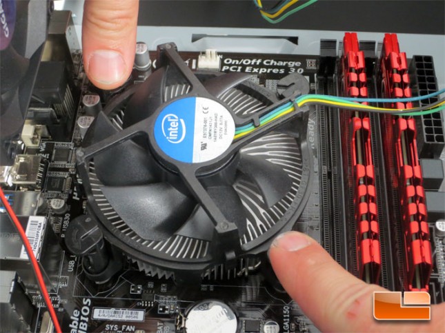 SteamOS Steam Box CPU Cooler Installation