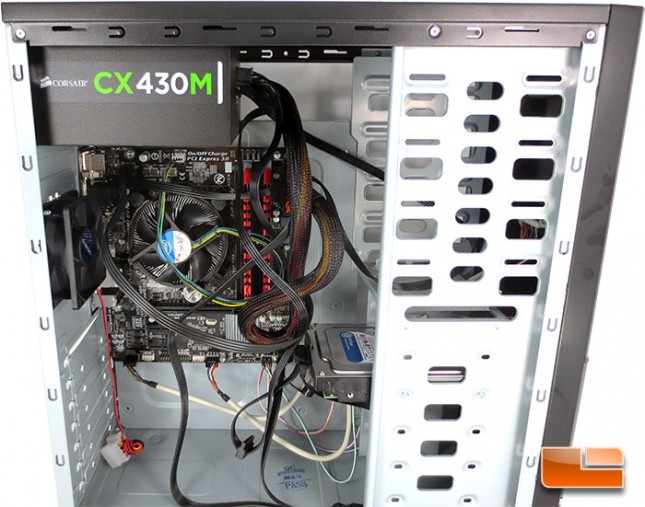 Corsair CX430M Steam Box Installation