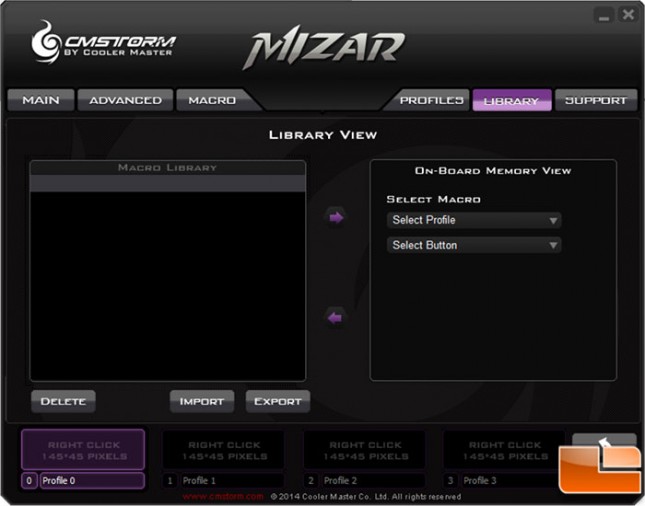 Cooler-Master-Mizar-Mouse-Menu-Library