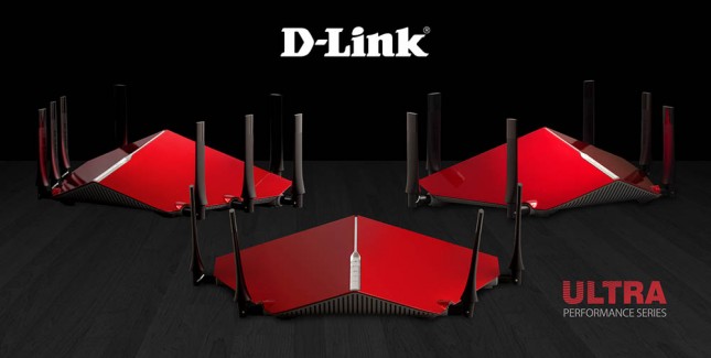 D-Link ULTRA Performance Series Family Shot