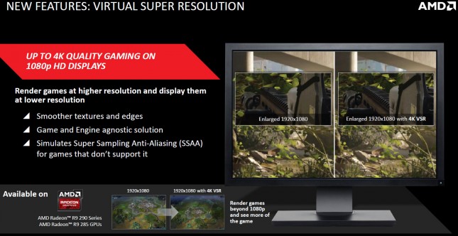 AMD Visual Super Resolution