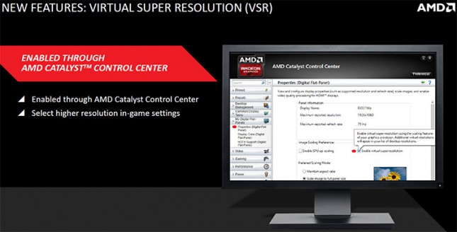 Visual Super Resolution Enable