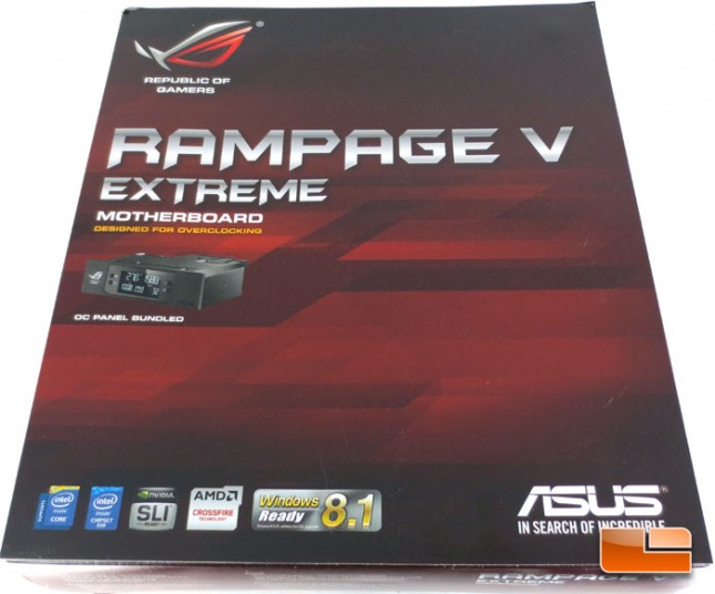 ASUS Rampage V Extreme Intel X99 Motherboard Packaging