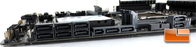 ASUS X99A Intel X99 Motherboard Layout
