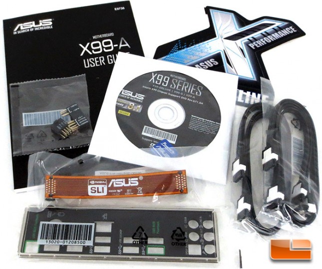 ASUS X99A Intel X99 Motherboard Retail Bundle