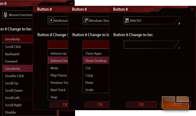 ASUS ROG Gladius Armoury Software