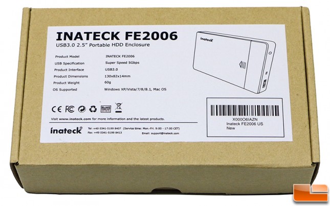 inateck fe2006