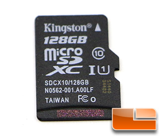 Kingston Class 10 UHS-I SDXC 256GB and MicroSD 128GB Review - Legit Reviews