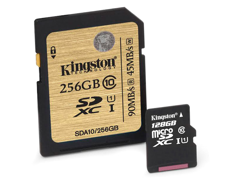Kingston Class 10 UHS-I SDXC 256GB and MicroSD 128GB Review - Legit Reviews