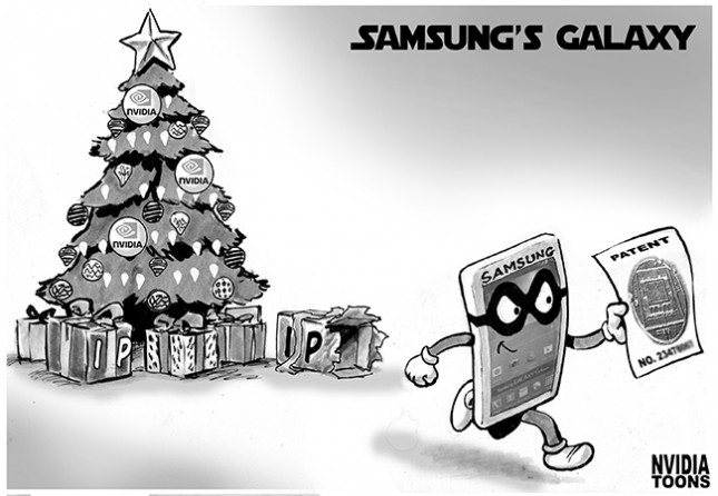 NVIDIA Samsung Cartoon