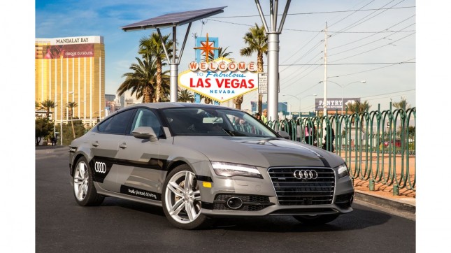 Audi news-audi-2015-A7-piloted-driving-welcome-to-vegas