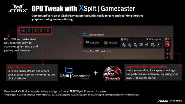 ASUS XSplit Gamecaster