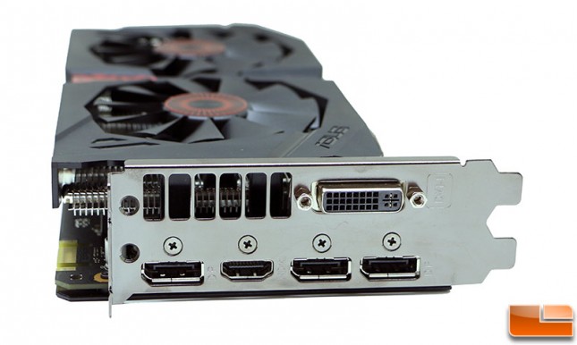 ASUS GeForce GTX 960 Strix Display Outputs