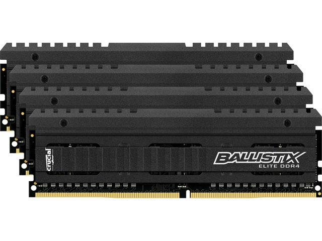 PCパーツ【ジャンク】Ballistix Elite DDR4-2666 8G x4