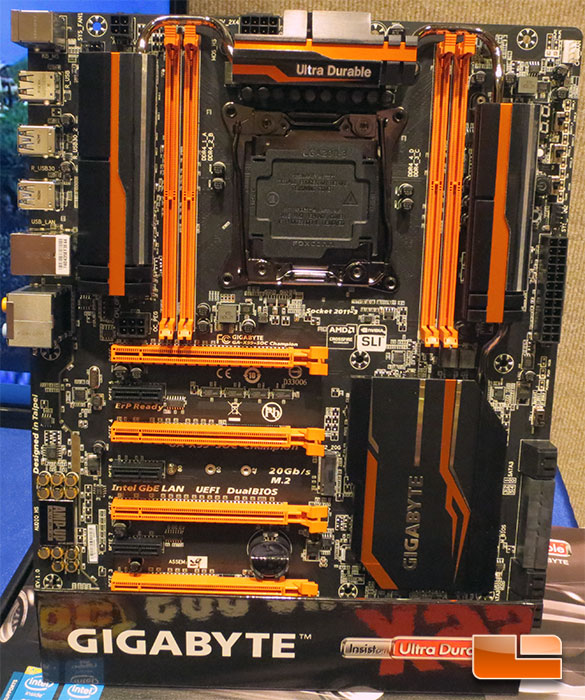 mor fløjte tom CES 2015: GIGABYTE X99-SOC Champion & Intel Broadwell-U Brix - Legit Reviews