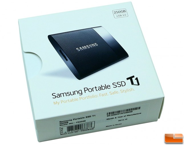 Samsung Portable SSD T1